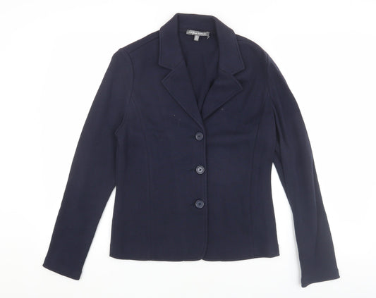 Womens UK Size 8 Laura Ashley Regular Blue Suit Jacket