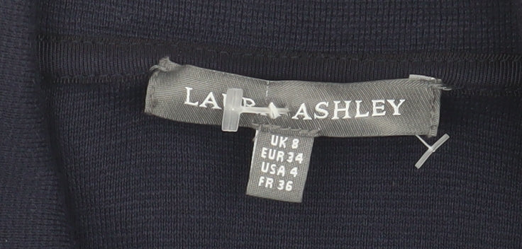 Womens UK Size 8 Laura Ashley Regular Blue Suit Jacket
