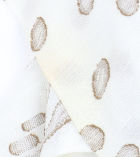 Tiber Women's Ivory Floral Shift Dress Size 16