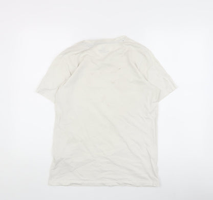 Jack & Jones Boys White Crew Neck T-Shirt - Size 16 Years