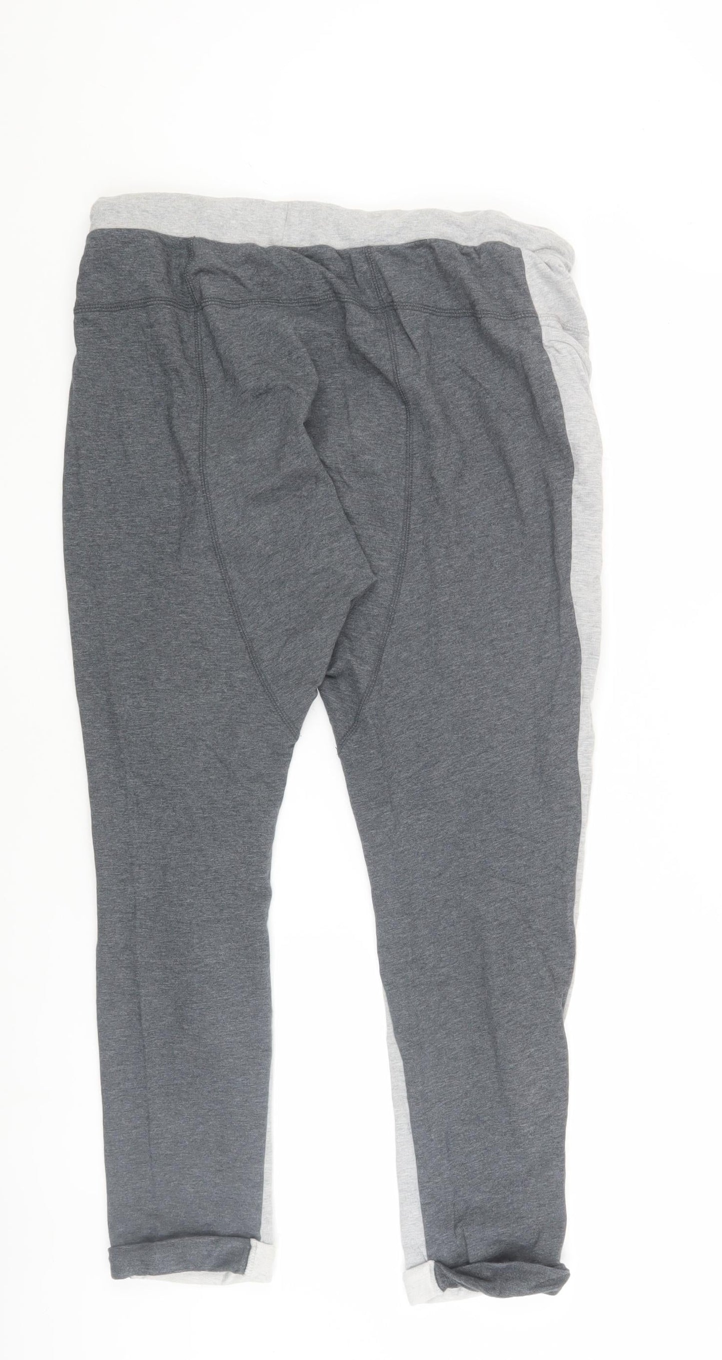 Adidas Unisex Grey Joggers L for Gym & Training
