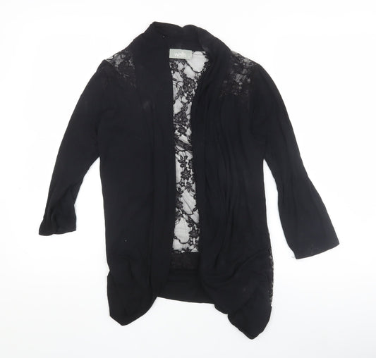Womens UK Size S Wallis Black Kimono Wrap
