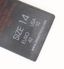 Jasper Conran Women's Blue Geometric Pencil Skirt Size 14