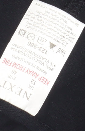 Next Women Black Dress, Size 12, Excellent Condition