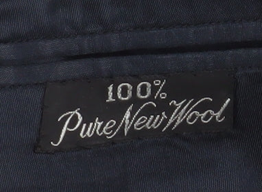 Austin Reed Men's Blue Striped Blazer, 42 Short, Wool, Excellent