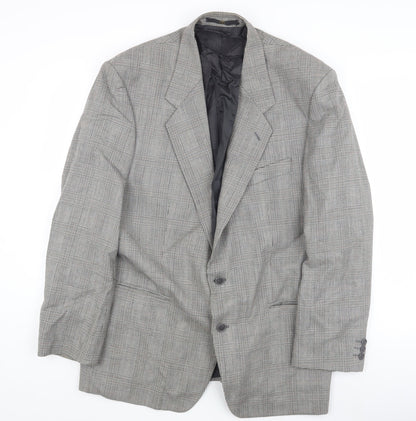 Mens UK Size 44 HR Tailoring Regular Grey Suit Jacket