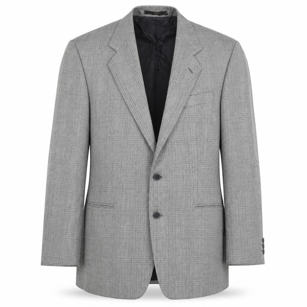 Mens UK Size 44 HR Tailoring Regular Grey Suit Jacket
