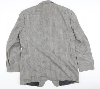 Mens UK Size 44 HR Tailoring Regular Grey Suit Jacket