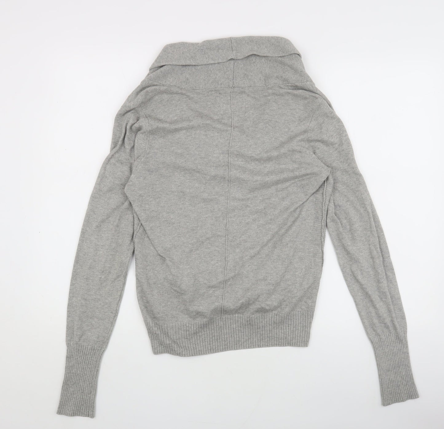 Womens UK Size L American Eagle Outfitters Grey Cardigan Jumper