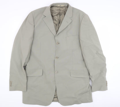 Mens UK Size 42 Milan Collection Regular Beige Suit Jacket