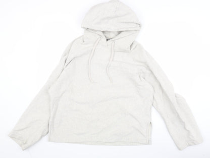 Mens UK Size S Uniqlo Grey Pullover Hoodie