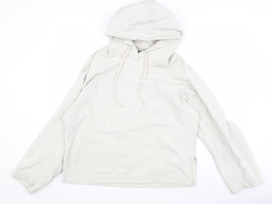 Uniqlo Men's Grey Hoodie S - Cotton Pullover