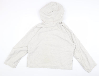 Mens UK Size S Uniqlo Grey Pullover Hoodie