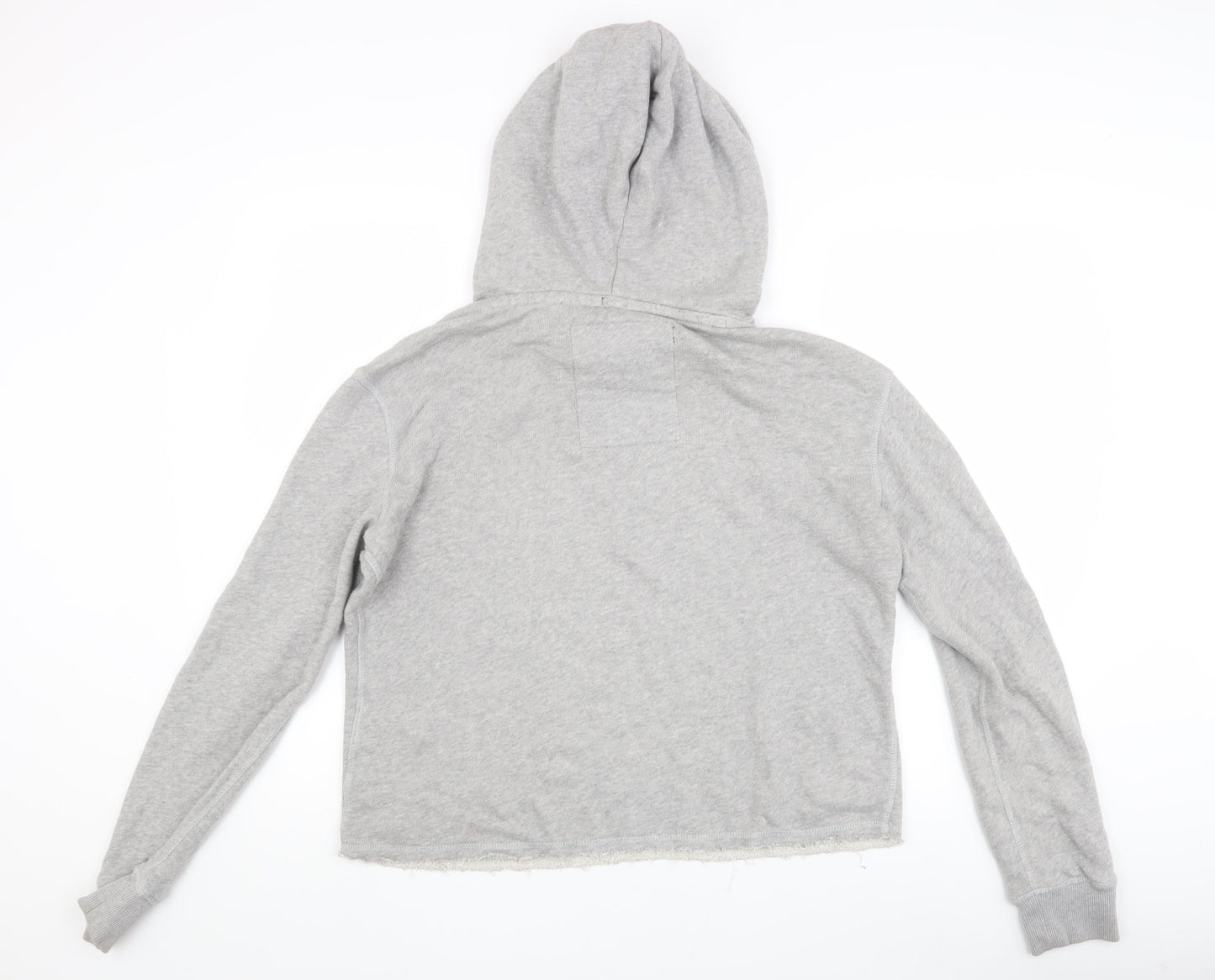 Unisex Adults UK Size S Superdry Grey Pullover Hoodie