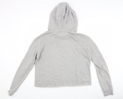 Unisex Adults UK Size S Superdry Grey Pullover Hoodie