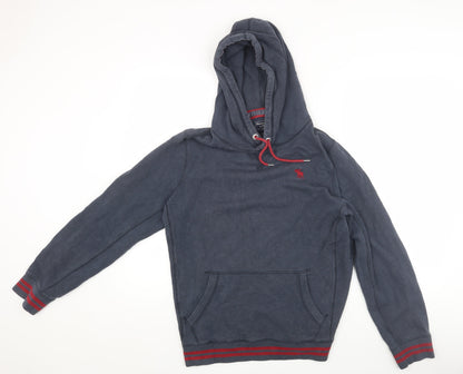 Abercrombie & Fitch Men's Blue XS Pullover Hoodie