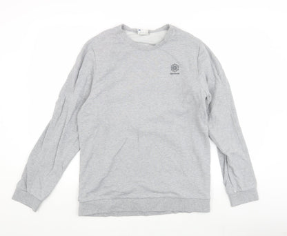 Mens UK Size M Reebok Grey Pullover Sweatshirt