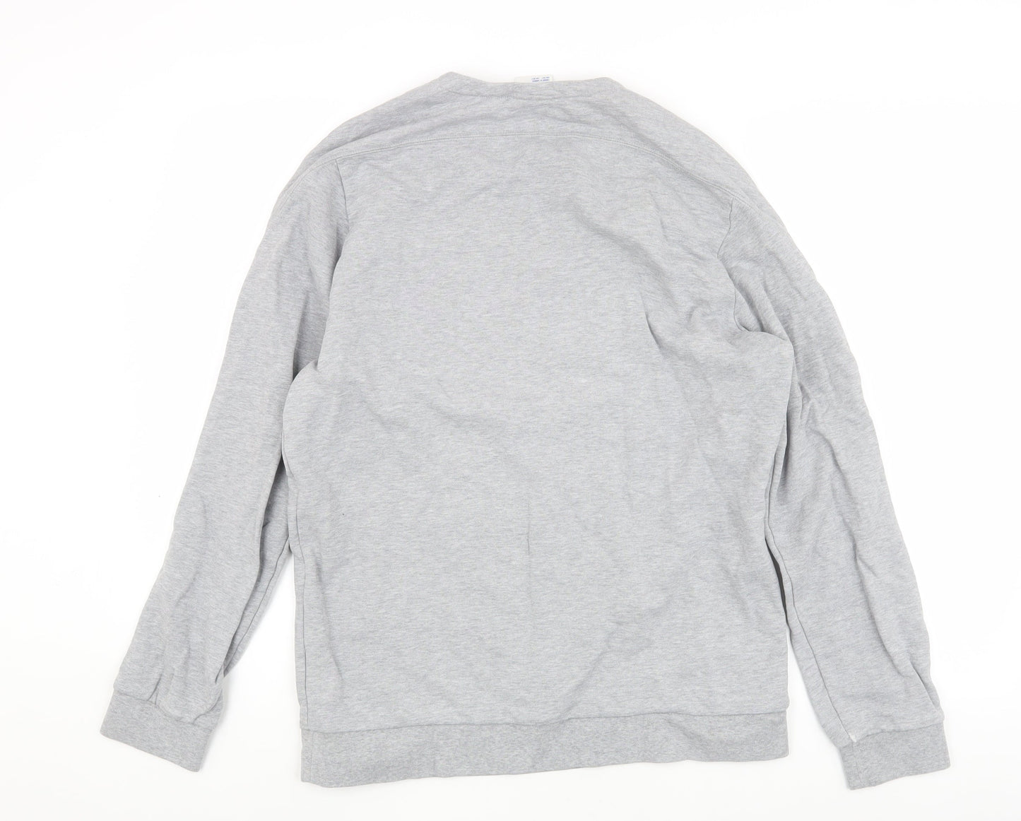 Mens UK Size M Reebok Grey Pullover Sweatshirt