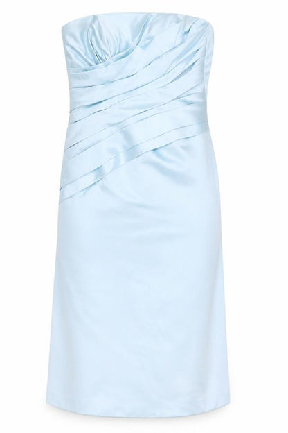 Pearlier Women's Blue Bodycon Long Dress - Size 12