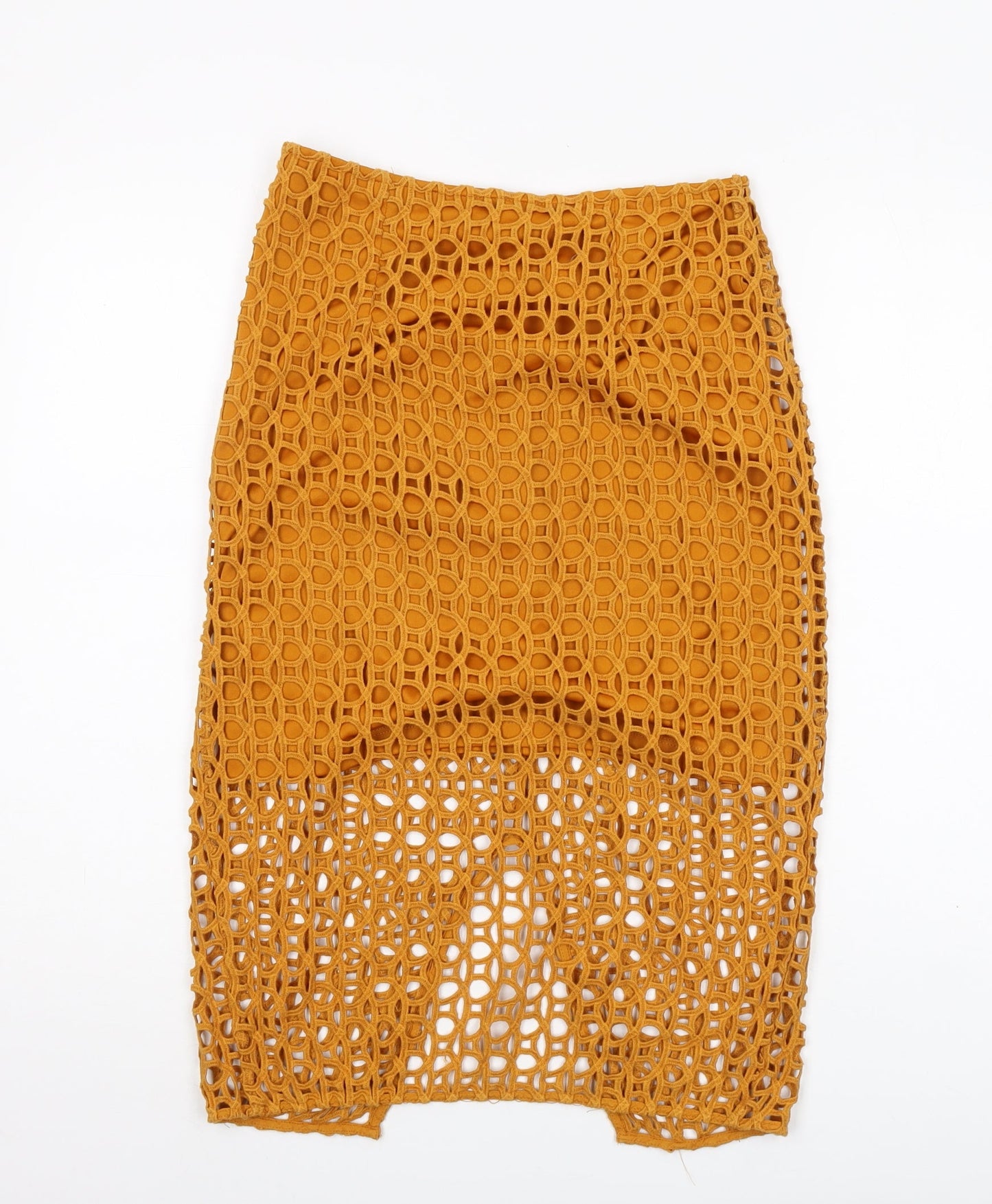 Womens UK Size 8 River Island Straight & Pencil Lace Skirt