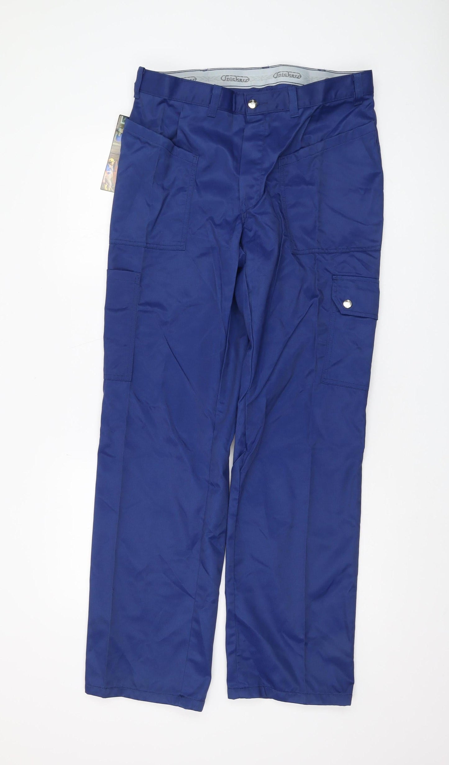 Snickers Men's Blue Cargo Trousers, Size 50, New
