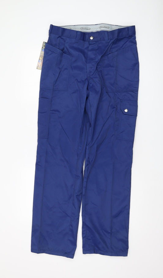 Snickers Men's Blue Cargo Trousers, Size 50, New