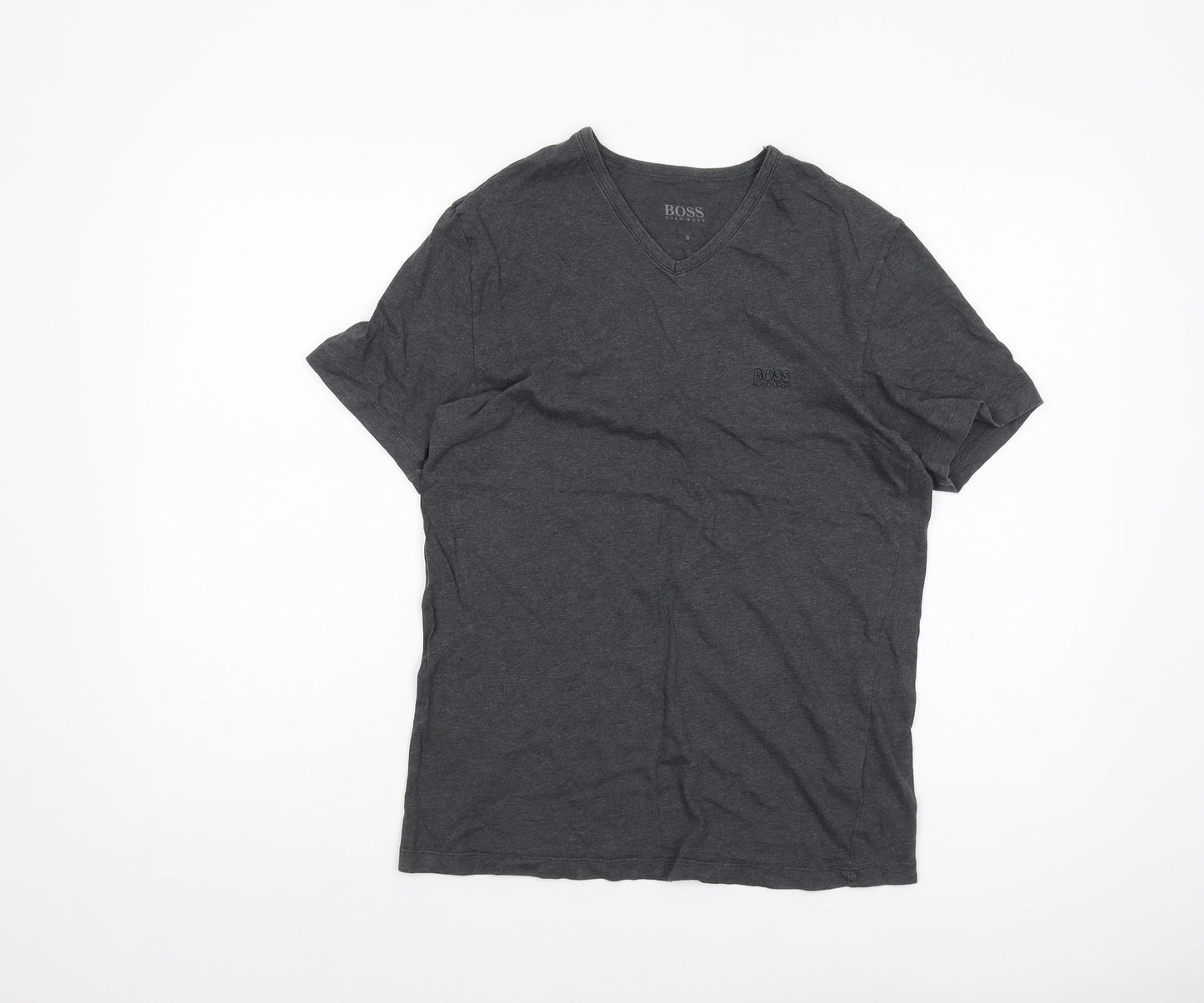 Mens UK Size S HUGO BOSS Grey  T-Shirt