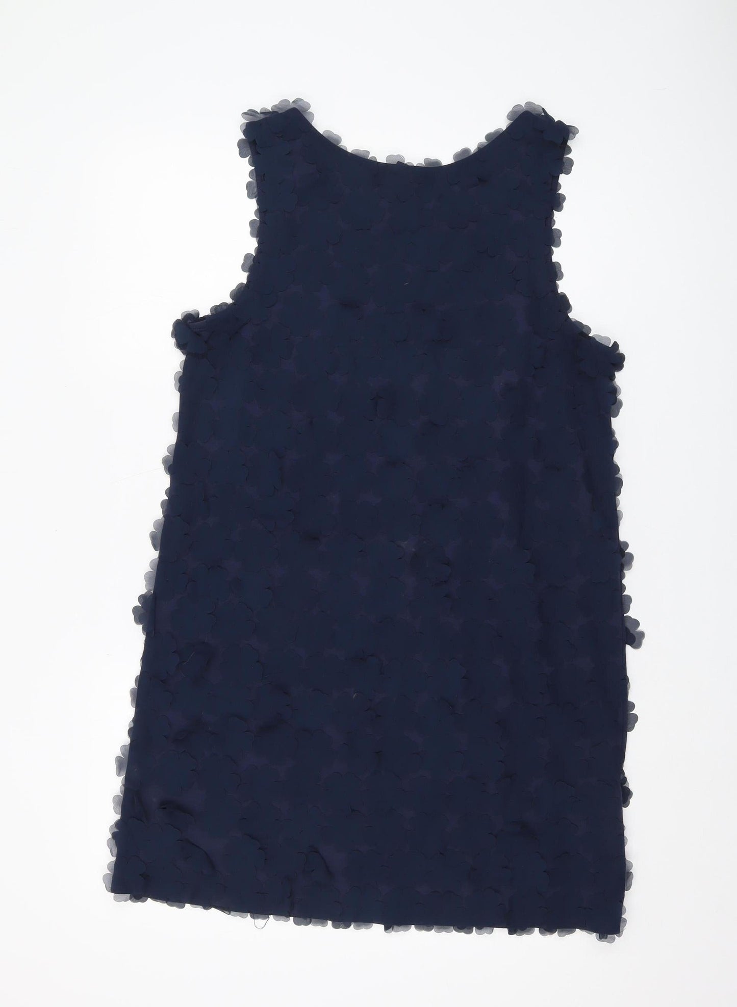 H&M Women's Blue Shift Dress, Size 12