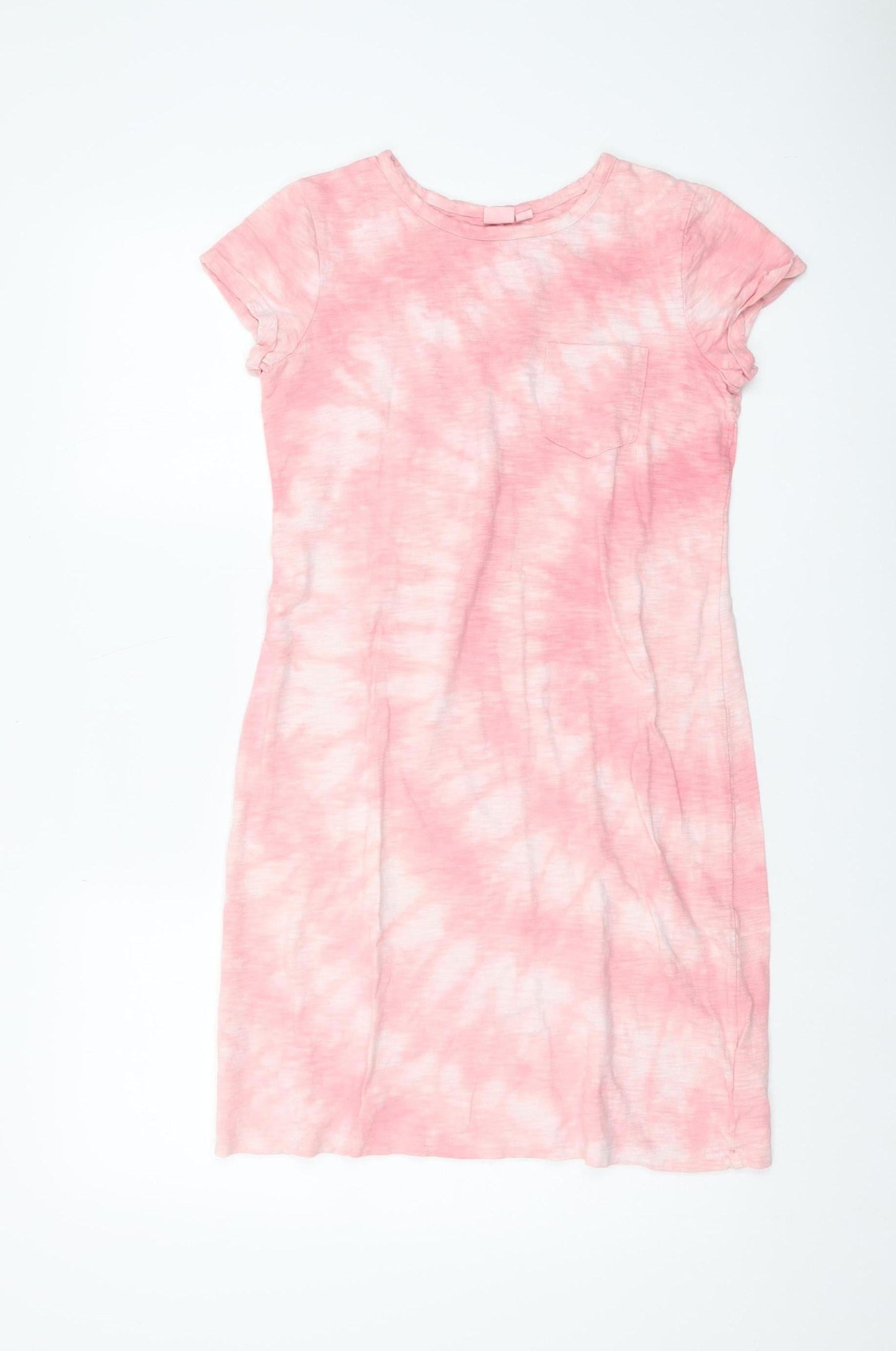 GAP Women’s Pink Tie Dye T-Shirt Dress XS