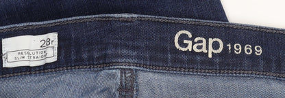 Gap Women's Blue Slim Straight Jeans Size 6