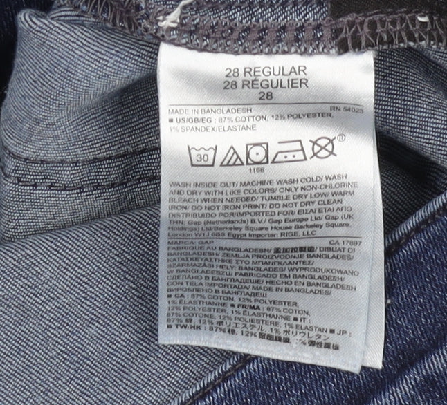 Gap Women's Blue Slim Straight Jeans Size 6