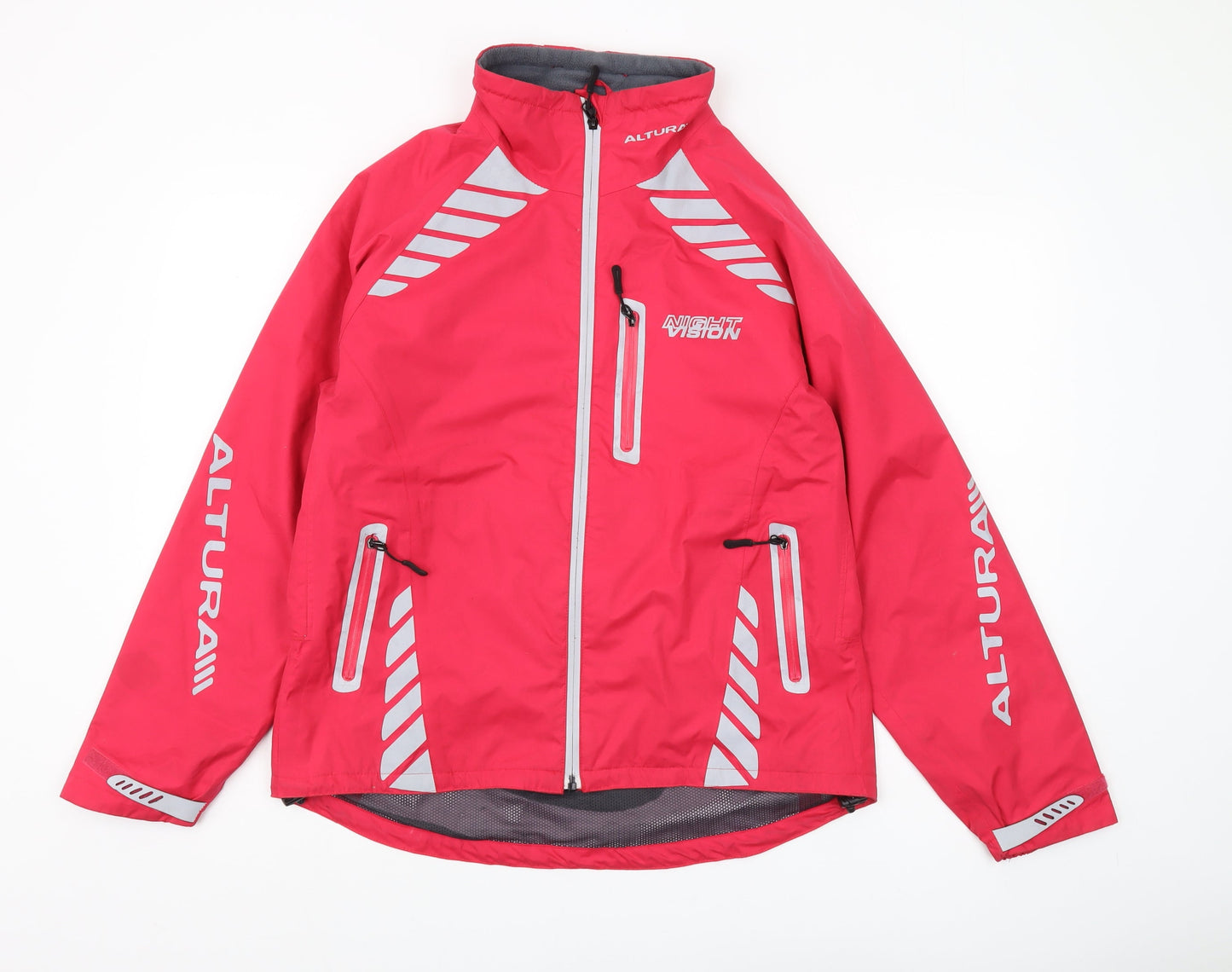 Womens UK Size 12 Altura Red Windbreaker Coat