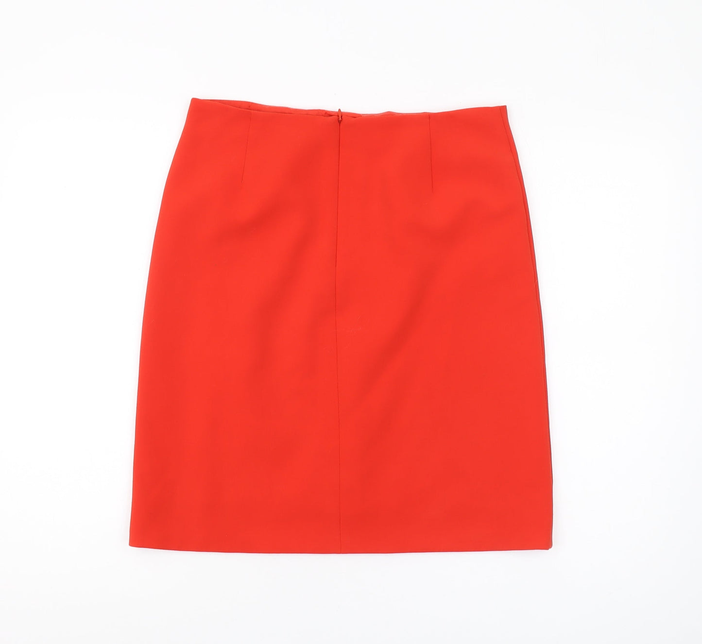 Marks and Spencer Women's Orange Pencil Skirt, UK 10