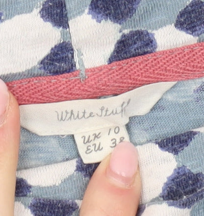 Womens UK Size UK 10 White Stuff Blue Basic T-Shirt