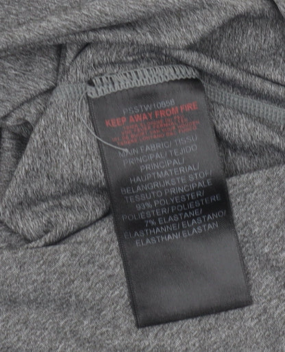 Pink Soda Sport Women's Grey T-Shirt, Size 22