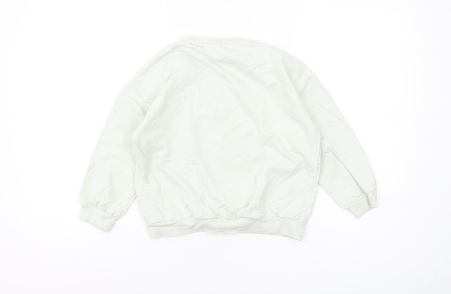 George Girls Frozen Blue Pullover Sweatshirt 7-8 Years