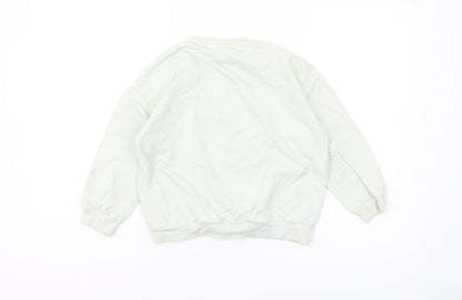 George Girls Frozen Blue Pullover Sweatshirt 7-8 Years