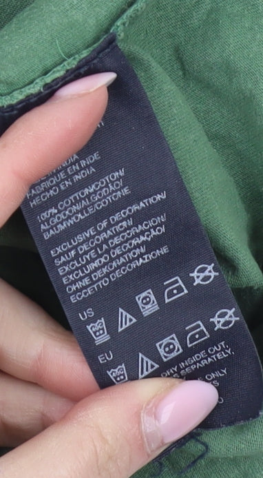 Tommy Hilfiger Men’s Green Graphic T-Shirt Size S