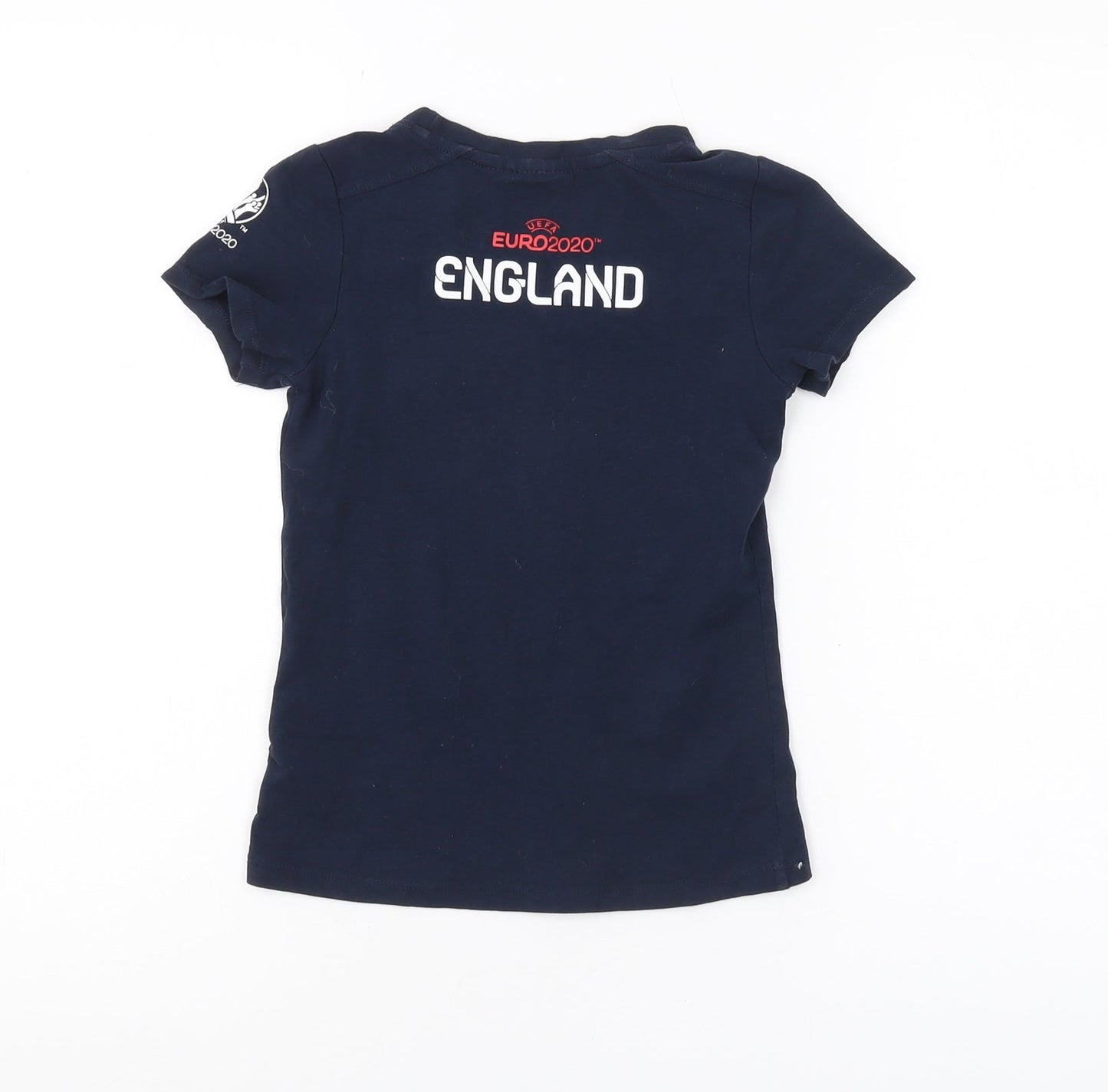 Boys Blue UEFA Euro 2020 England T-Shirt 6-7 Years