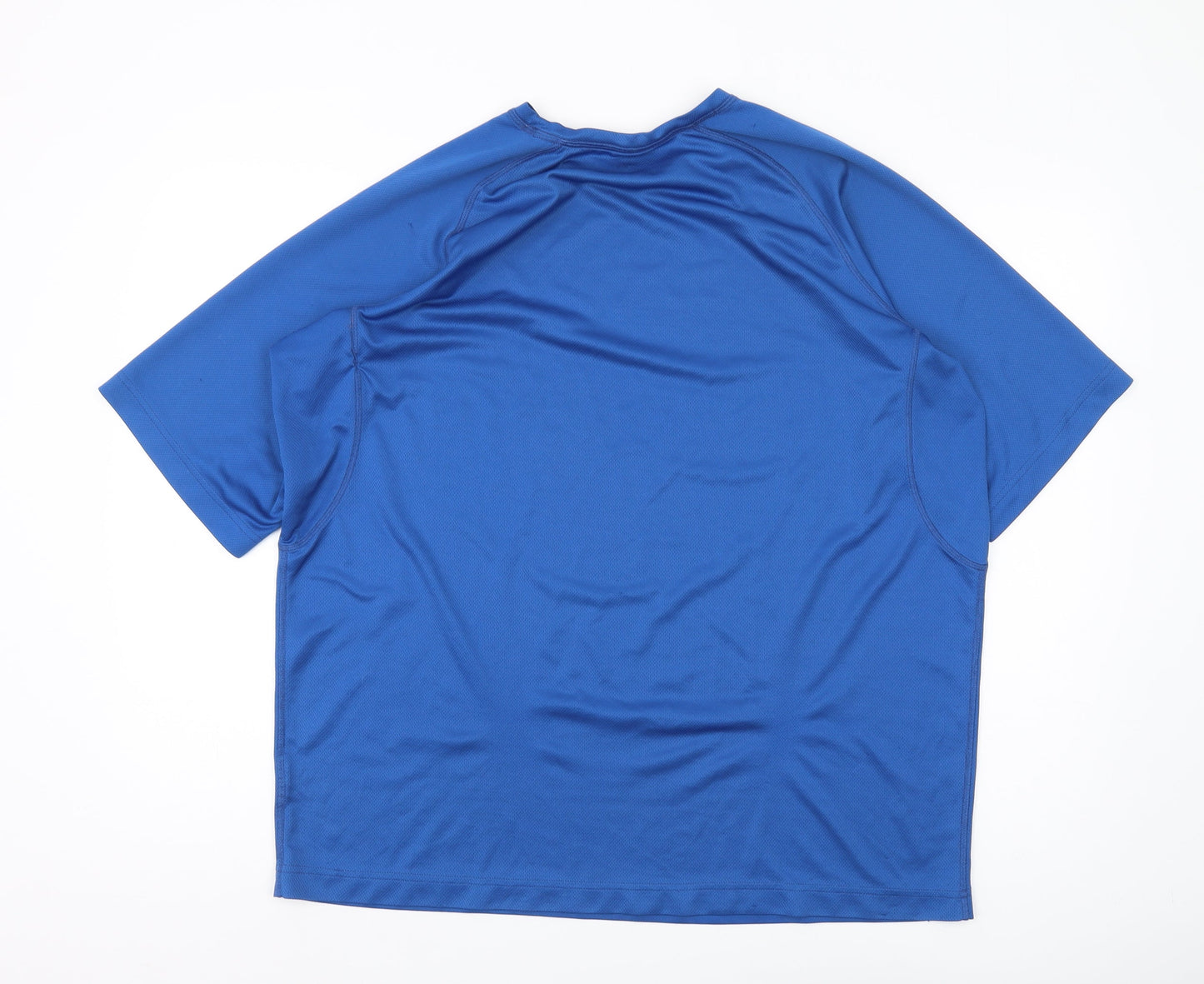 Wilson Men's Blue 2XL Basic T-Shirt for Gym & Training