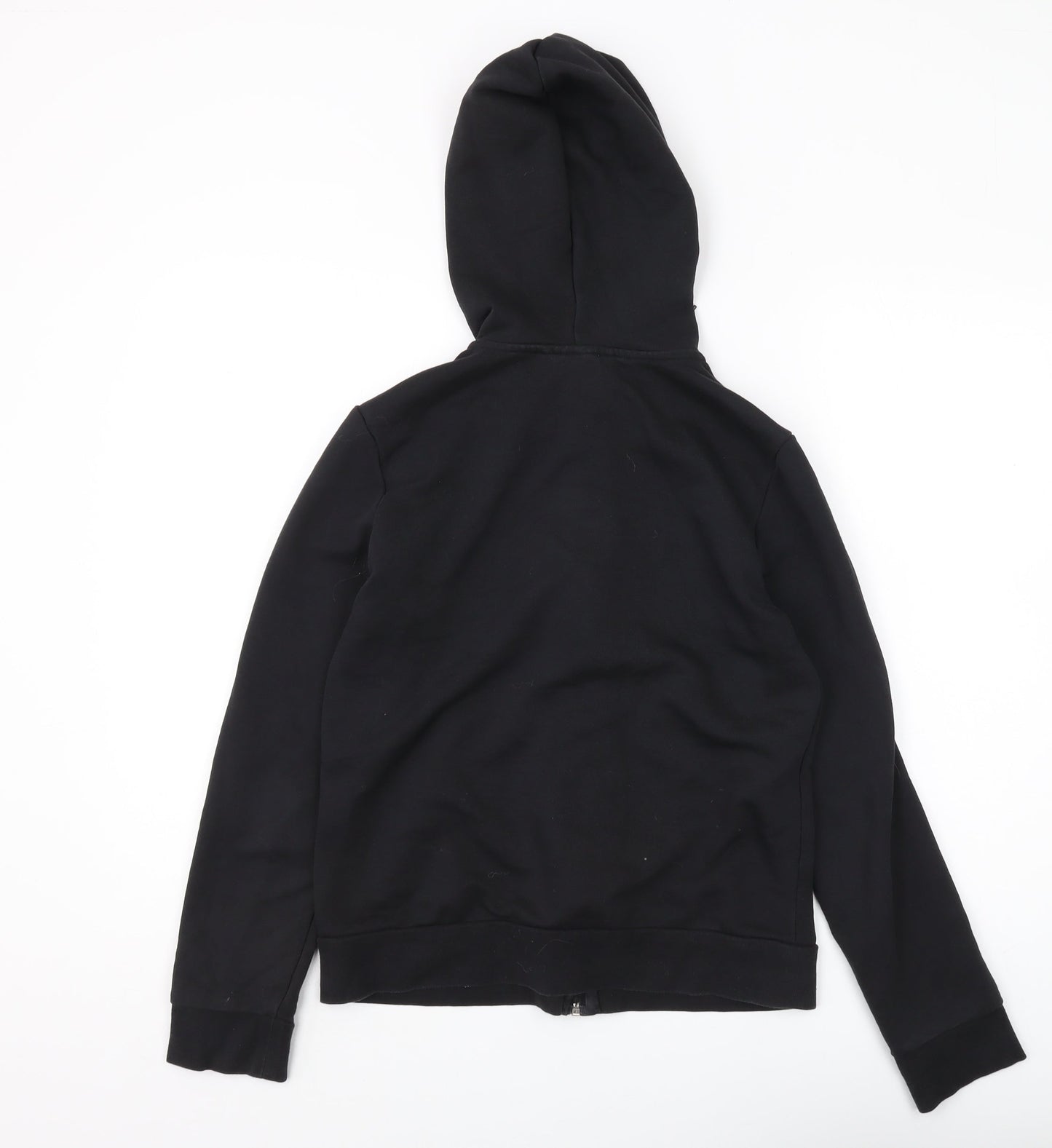 adidas Women Black Full Zip Hoodie Size M