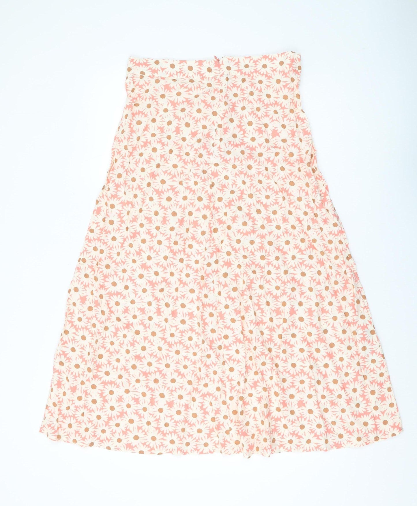 MNG Women's Multicoloured A-Line Midi Skirt L