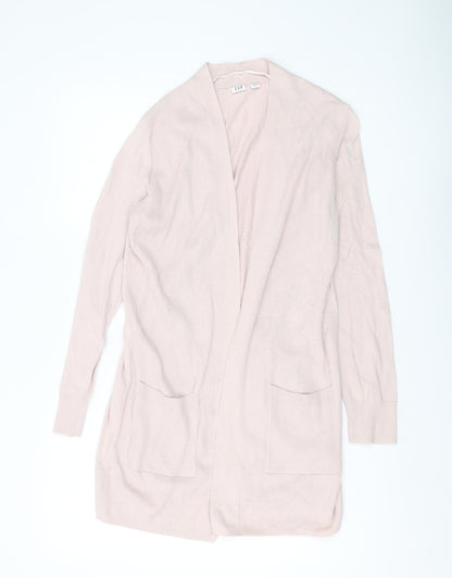 Gap Women's Beige Cardigan, Size S, Long Sleeve