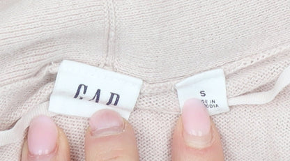 Gap Women's Beige Cardigan, Size S, Long Sleeve