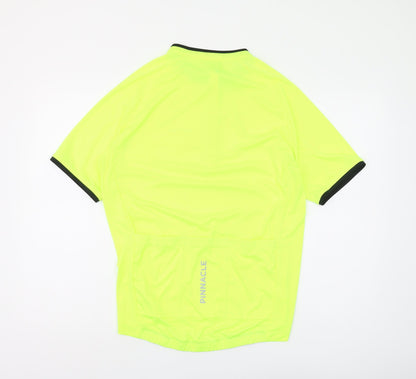 Pinnacle Men's Yellow XL Cycling Jersey