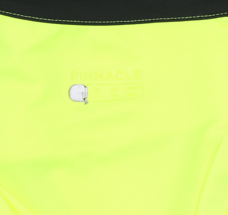 Pinnacle Men's Yellow XL Cycling Jersey