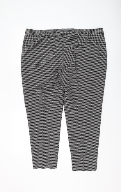 Womens UK Size 20 Marks and Spencer   Black Trousers