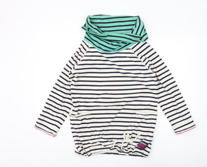 Womens UK Size M Superdry Multicoloured Pullover Sweatshirt