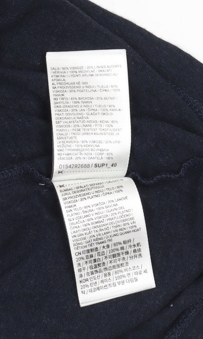 Womens UK Size 10 Superdry Black  Tank