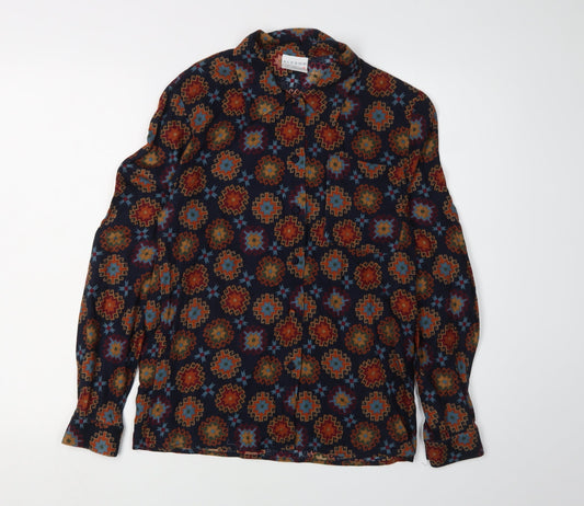 Alexon Women's Multicoloured Geometric Blouse - Size 8